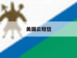 美国云短信