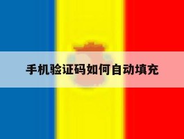 手机验证码如何自动填充