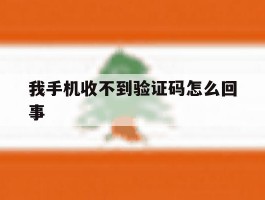 我手机收不到验证码怎么回事