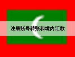 注册账号转账和境内汇款