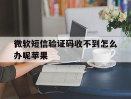 微软短信验证码收不到怎么办呢苹果