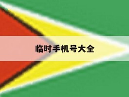 临时手机号大全