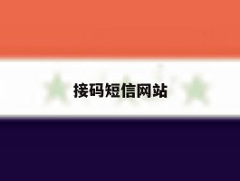 接码短信网站