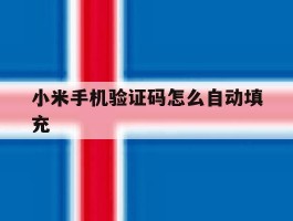 小米手机验证码怎么自动填充
