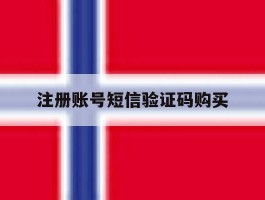注册账号短信验证码购买