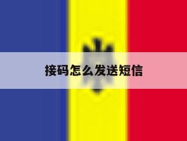 接码怎么发送短信