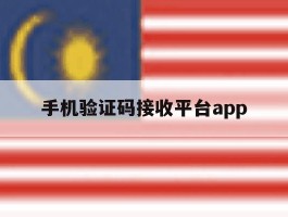 手机验证码接收平台app
