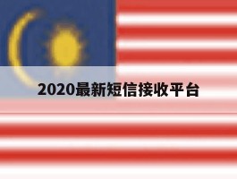 2020最新短信接收平台
