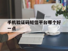 手机验证码短信平台哪个好一点的简单介绍