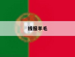 线报羊毛