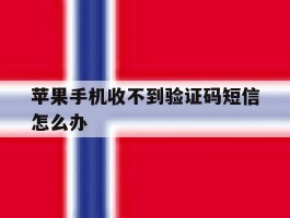 苹果手机收不到验证码短信怎么办