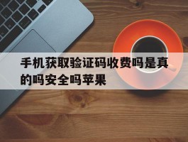 手机获取验证码收费吗是真的吗安全吗苹果的简单介绍