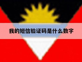 我的短信验证码是什么数字