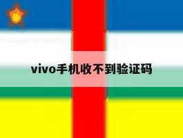 vivo手机收不到验证码