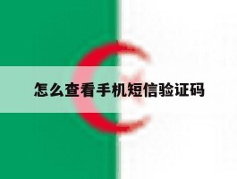 怎么查看手机短信验证码