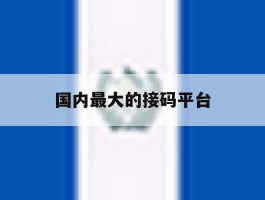 国内最大的接码平台