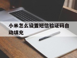 小米怎么设置短信验证码自动填充