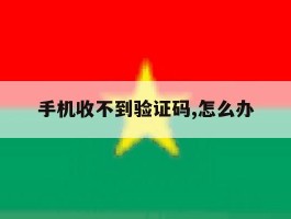 手机收不到验证码,怎么办