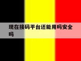 现在接码平台还能用吗安全吗