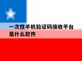 一次性手机验证码接收平台是什么软件