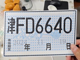 临时号牌和正式号牌不一样