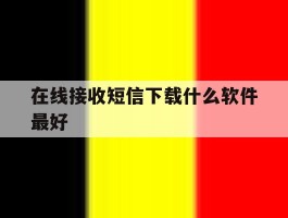 在线接收短信下载什么软件最好