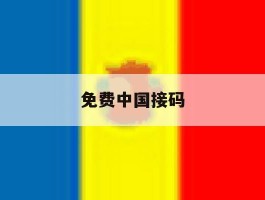免费中国接码