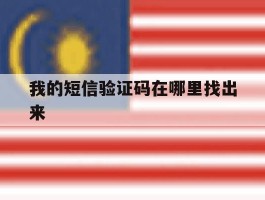 我的短信验证码在哪里找出来