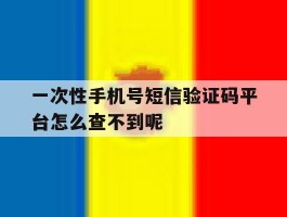关于一次性手机号短信验证码平台怎么查不到呢的信息