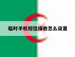 临时手机短信接收怎么设置