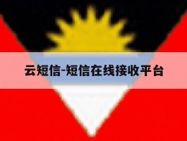云短信-短信在线接收平台