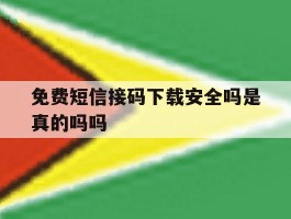 免费短信接码下载安全吗是真的吗吗
