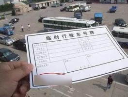 临时号牌违章了怎么办啊怎么处理