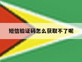 短信验证码怎么获取不了呢