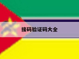 接码验证码大全