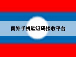 国外手机验证码接收平台