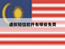 虚拟短信软件有哪些免费