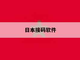 日本接码软件