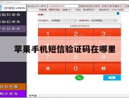 苹果手机短信验证码在哪里