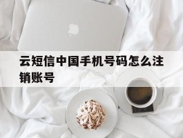 云短信中国手机号码怎么注销账号