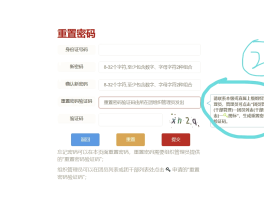 账号验证重置什么意思