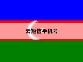 云短信手机号