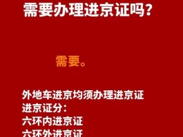 临时号牌办理进京证怎么办理手续流程