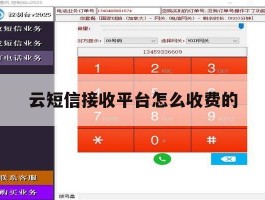 云短信接收平台怎么收费的