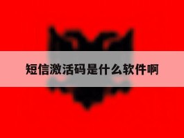 短信激活码是什么软件啊