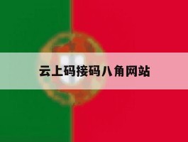 云上码接码八角网站的简单介绍