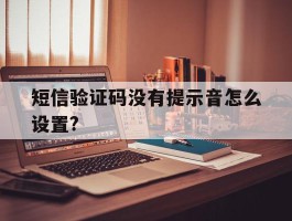 关于短信验证码没有提示音怎么设置?的信息