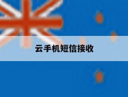 云手机短信接收