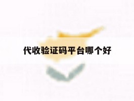 代收验证码平台哪个好