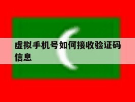 虚拟手机号如何接收验证码信息